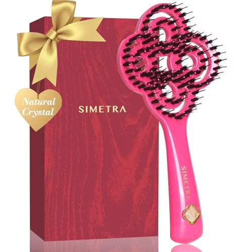 Gold-Plated Detangling Hair Brush