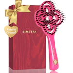 Gold-Plated Detangling Hair Brush