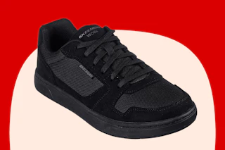 Stock image of Sketchers Men's work sneakers