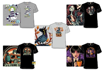 5 Graphic Adult Tees