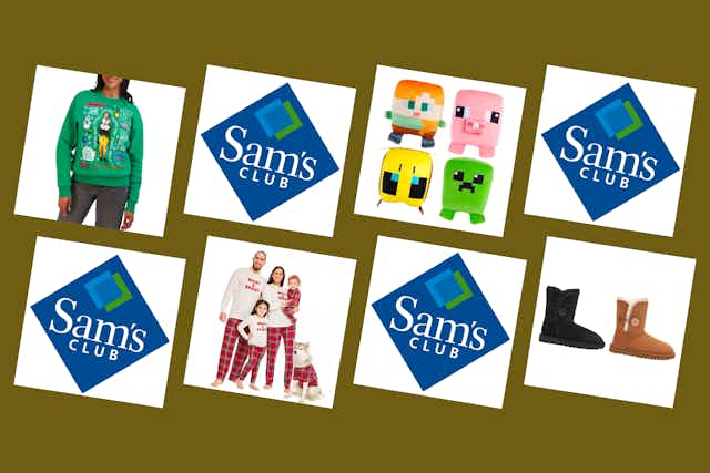 New Sam's Club Items: $13.98 Holiday Pajamas, $12.98 Elf Sweatshirts & More card image