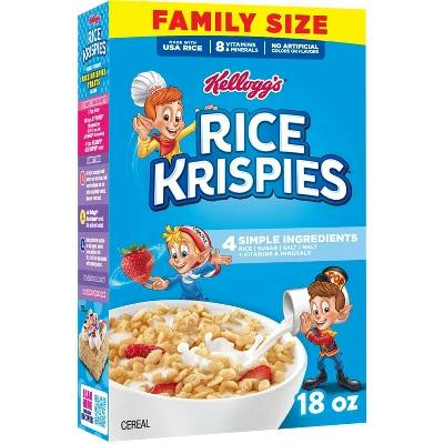 2 Kellogg's Rice Krispies Cereal Boxes