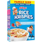 2 Kellogg's Rice Krispies Cereal Boxes