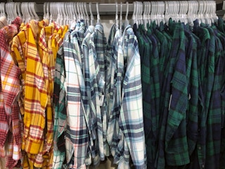 womens flannels at Old Navy