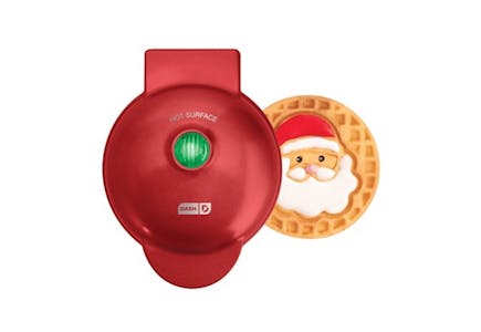 Dash Santa Mini Waffle Maker