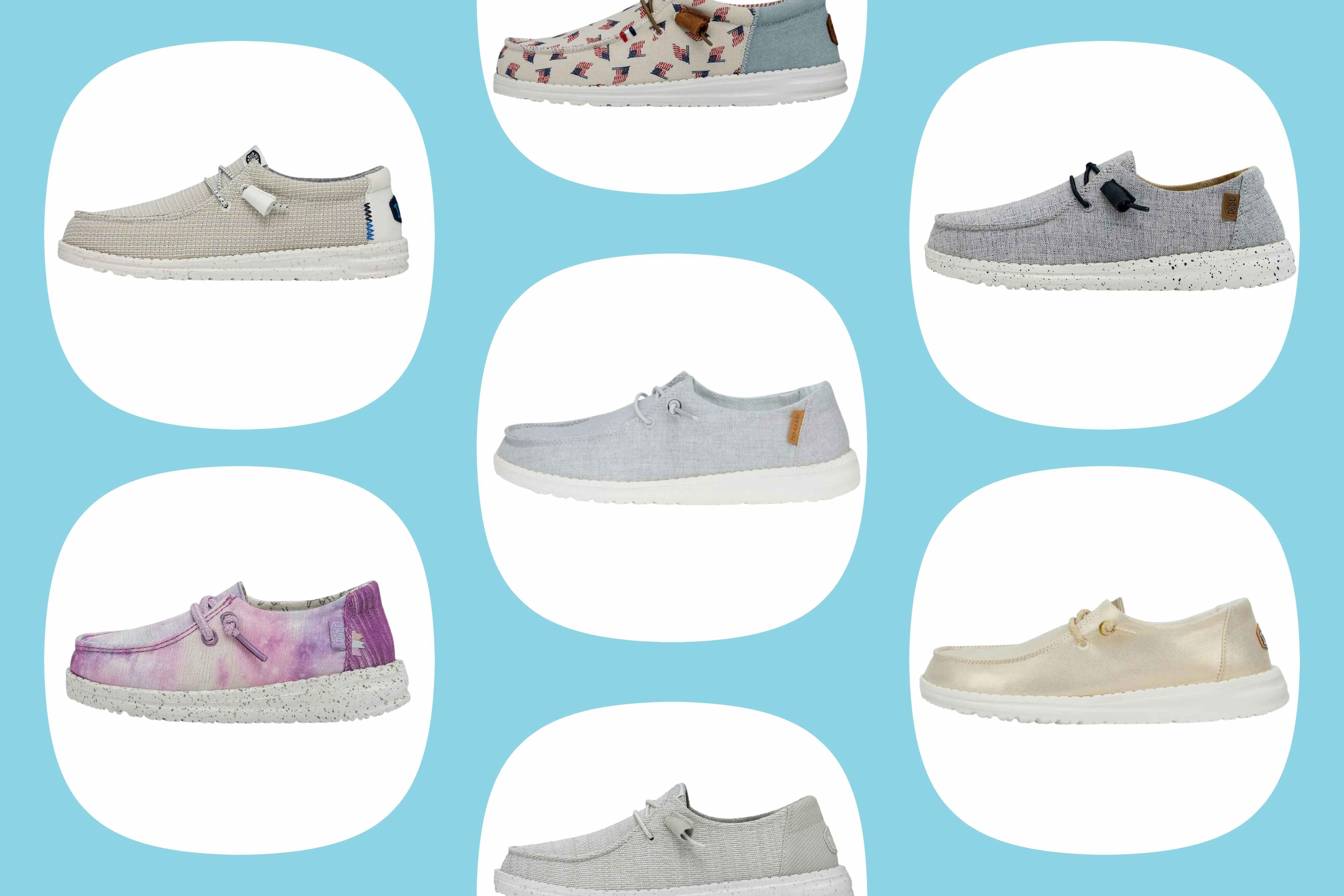 Memorial Day Sale at Hey Dude: $25 Women's Shoes, $27 Toddler Shoes