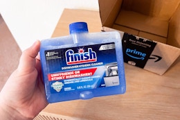 Finish Dual Action Dishwasher Cleaner, as Low as $1.26 on Amazon card image