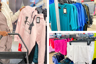 Under Armour hoodies, shorts, shirts