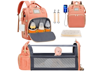 Diaper Bag With Changing Station