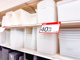 brightroom storage sitting on target shelves