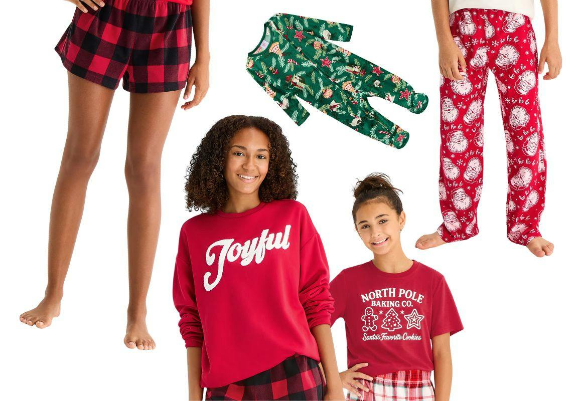 JCPenney Holiday Family Pajamas