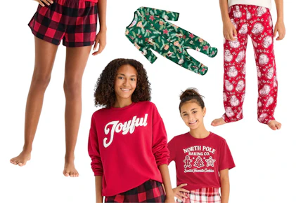 JCPenney Holiday Family Pajamas