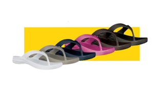 dawgs flip flops in a variety of colors