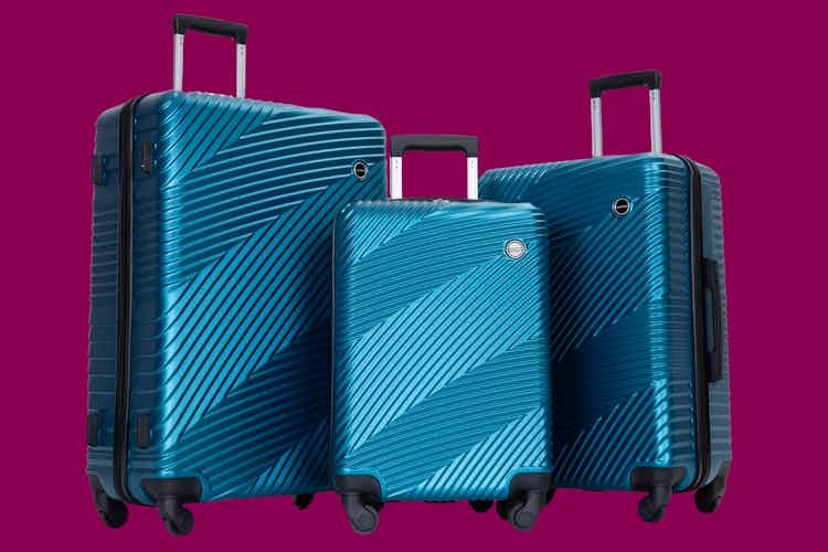 Hardside Luggage 3Piece Set, Only 89.99 at Walmart The Krazy Coupon Lady