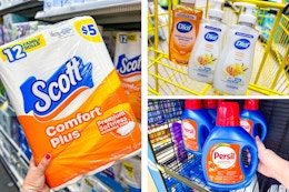 Scott, Snuggle, and Persil Products, Only $1.83 Each at Dollar General card image