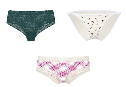 10 PINK Women's Panties