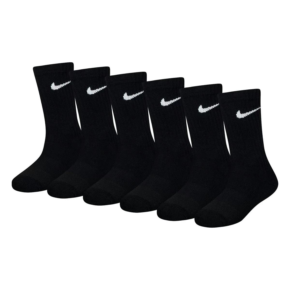 Nike Kids' Dri-FIT Crew Socks 6-Pack