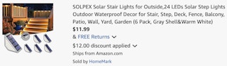 a cart ending in $11.99