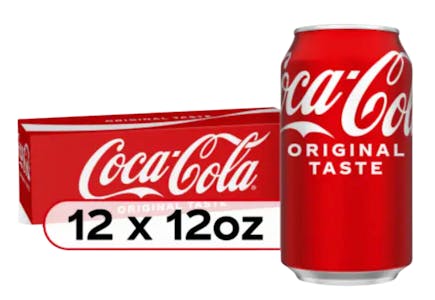 5 Coca-Cola Soda 12-Packs