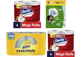 4 P&G Paper Products