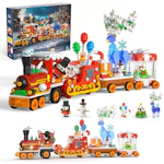 Christmas Train Building Block Set