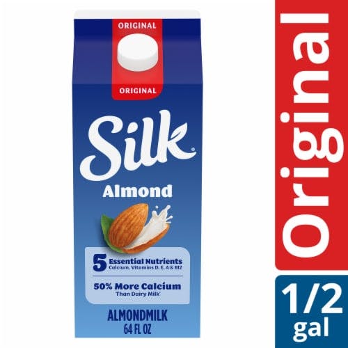 Silk Almond Milk Carton