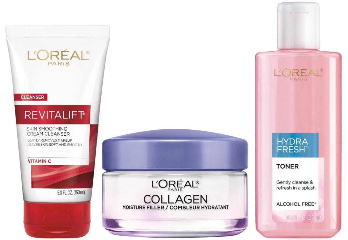 3 L'Oreal Skincare Products