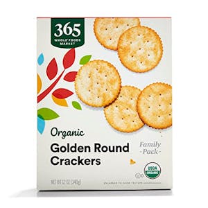 Organic Golden Round Crackers