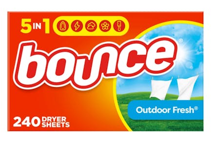 Bounce Dryer Sheets
