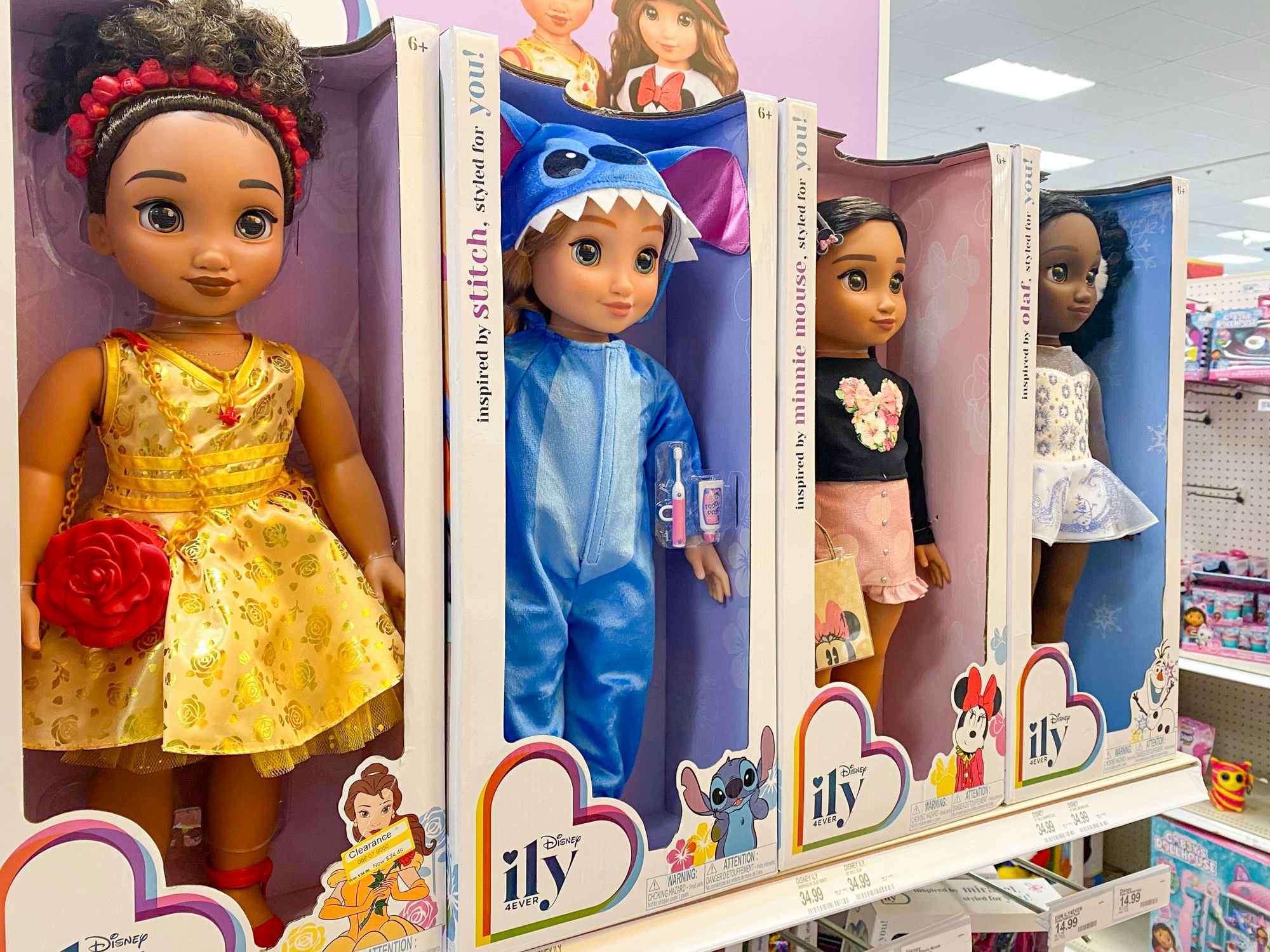 ILY Disney 4ever dolls at Target
