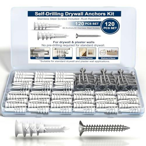 Self-Drilling Drywall Anchor Kit