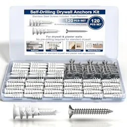 Self-Drilling Drywall Anchor Kit