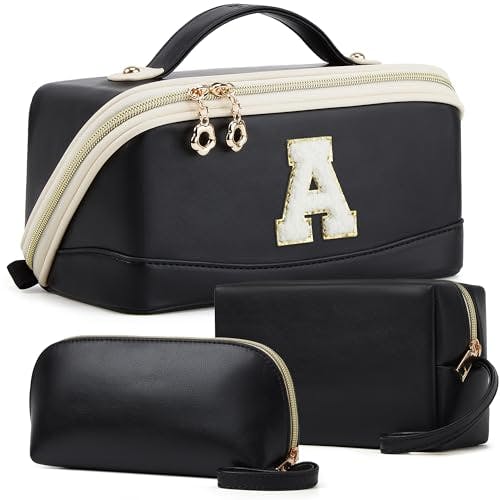 3-Piece Makeup Travel Bag Set