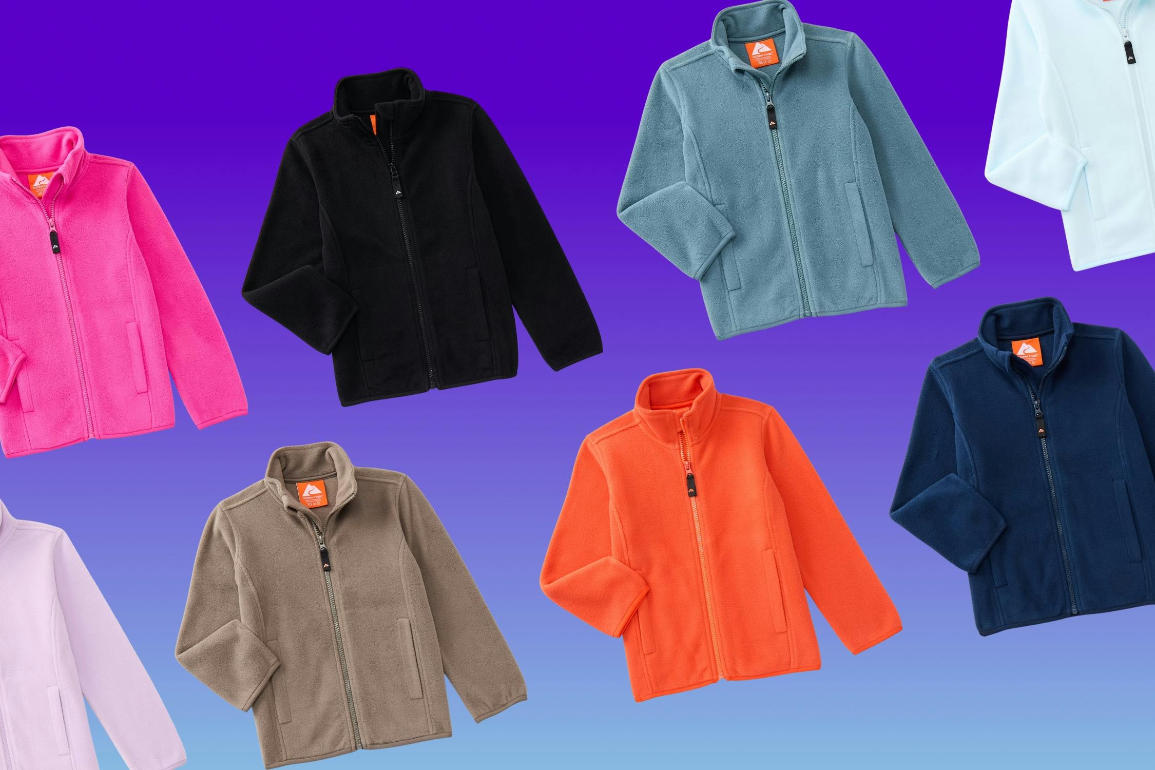 Ozark Trails Kids' Jackets in various colors 
