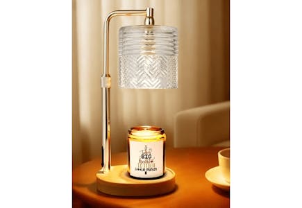 Candle Warmer Lamp With Timer
