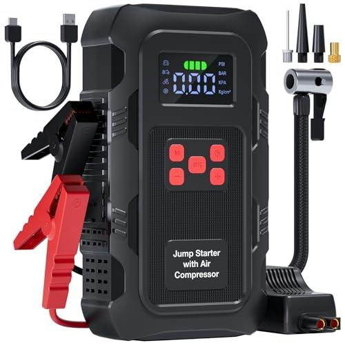 Jump Starter with Air Compressor