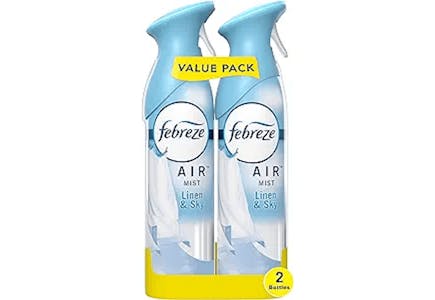 Febreze Air Freshener Spray 2-Pack