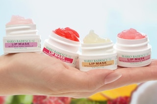 mario badescu lip masks being held