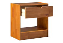 Wood Nightstand