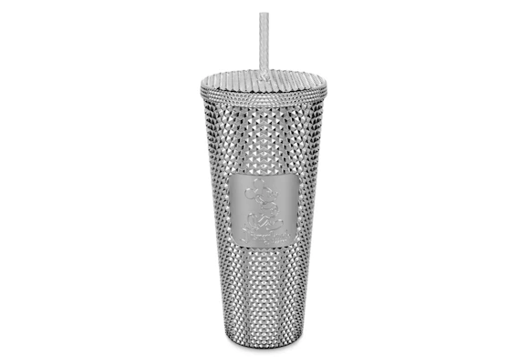 Disney Starbucks Silver Tumbler
