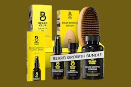 The Beard Club Premium Beard Growth Kit, as Low as $22.49 on Amazon card image