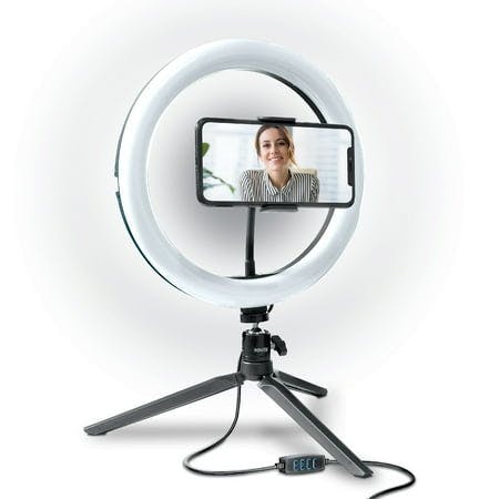 LED Phone Ring Light Tripod Stand