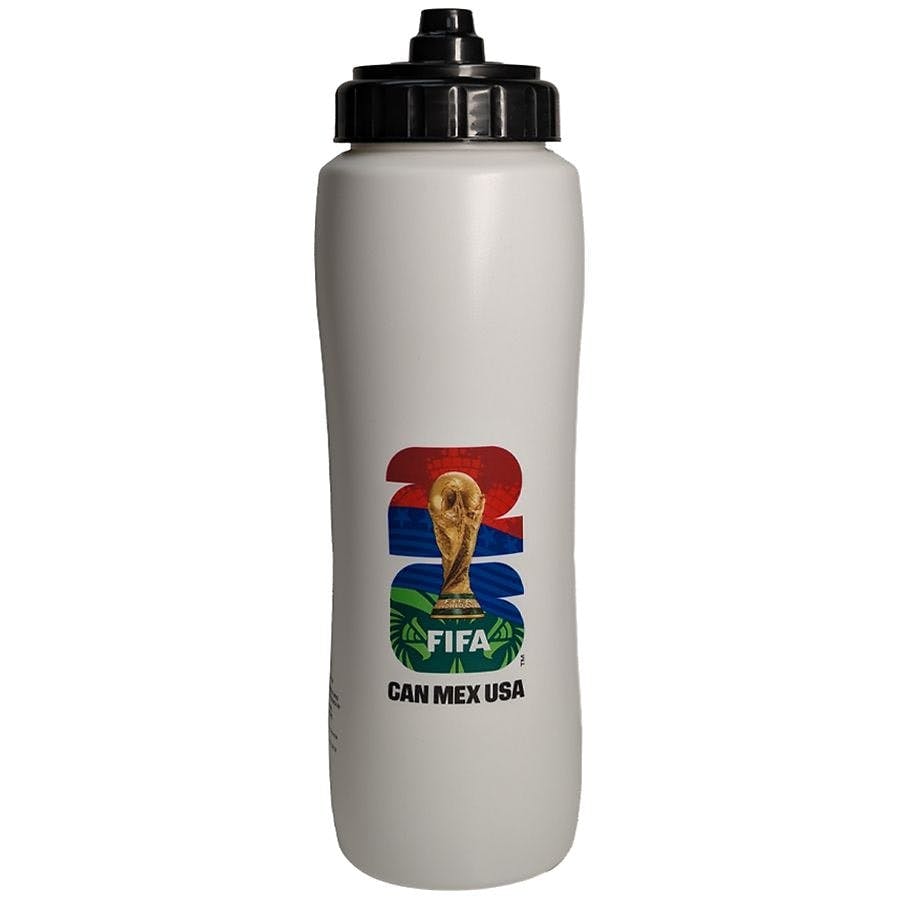 2 FIFA World Cup Squeeze Water Bottles