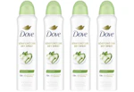 4 Dove Dry Sprays