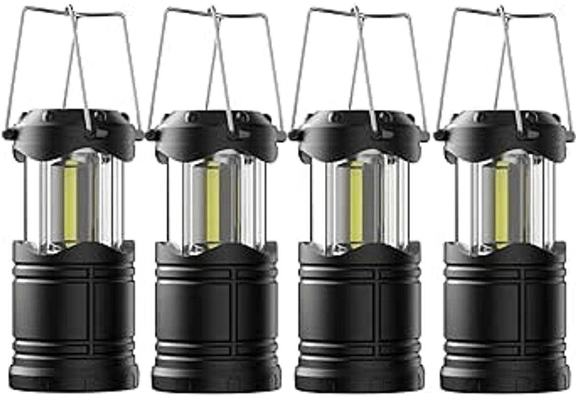 LED Camping Lanterns 4-Pack