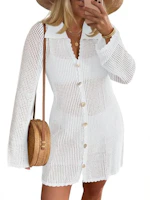 Women's Crochet Swimsuit Coverup