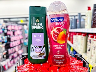 cvs softsoap and irish spring body wash