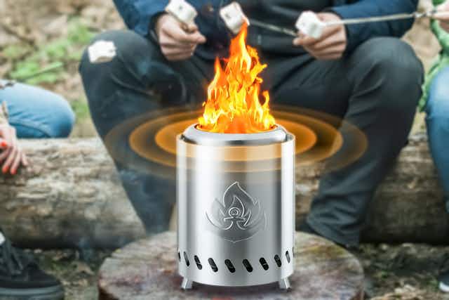 It's Back — Get an $18 Tabletop Fire Pit on Walmart.com card image