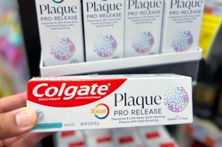 colgate plaque release toothpastes