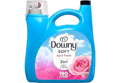 4 Downy Jumbo Fabric Softeners